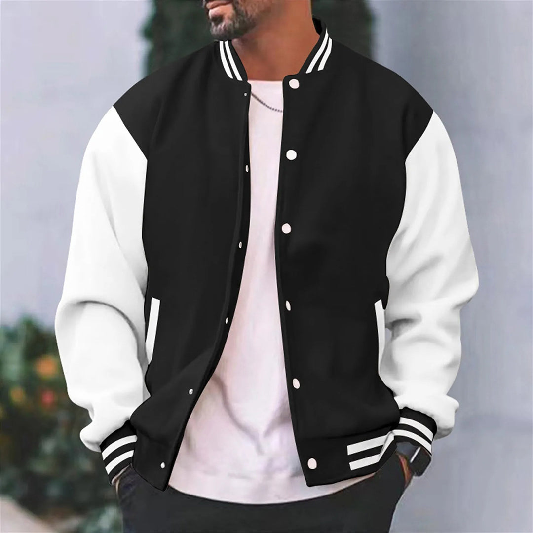Elliot | men's retro varsity jacket